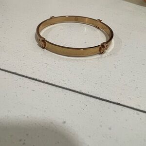 Gold Tory Burch Bangle Bracelet